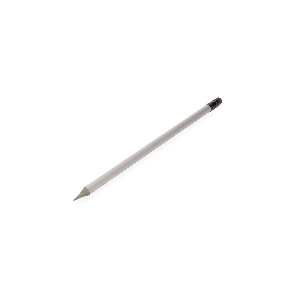 Lápis com borracha CA1670 na cor Cinza, brinde personalizado Sky Brindes