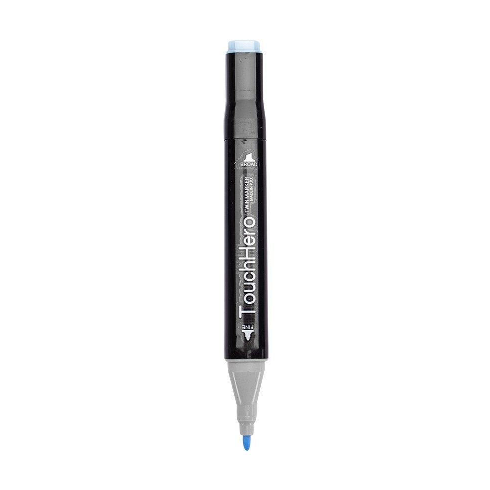 Kit canetas marcadoras pontas duplas 24 cores CA1688 na cor Colorido e colorido, brinde personalizado Sky Brindes