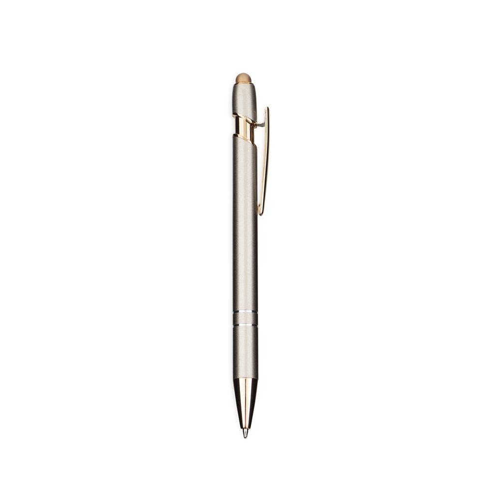 Caneta metal touch CA1693 na cor Dourado e cobre, brinde personalizado Sky Brindes