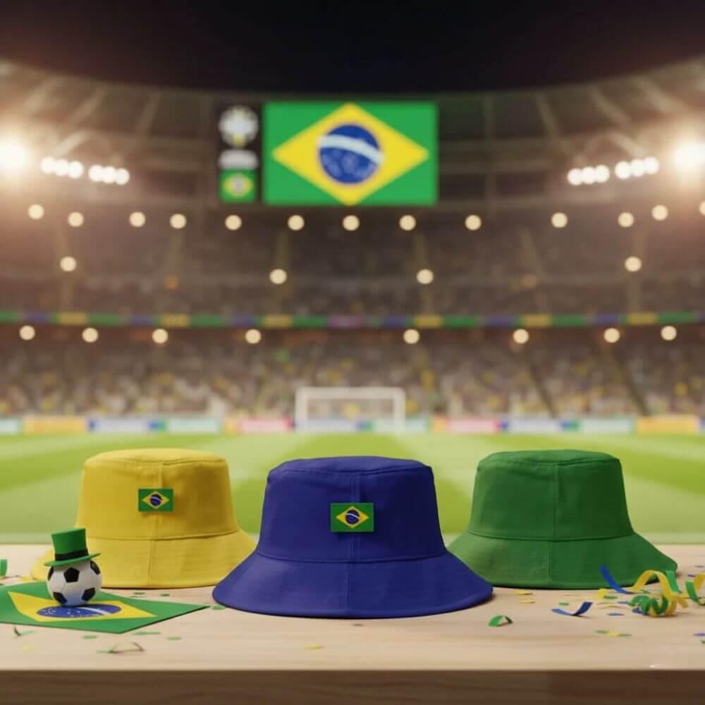Chapéu Bucket Brasil 2026