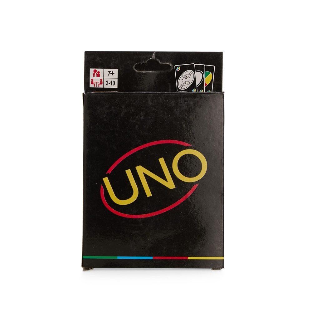 Jogo de cartas uno minimalista DC0004 na cor Preto, brinde personalizado Sky Brindes
