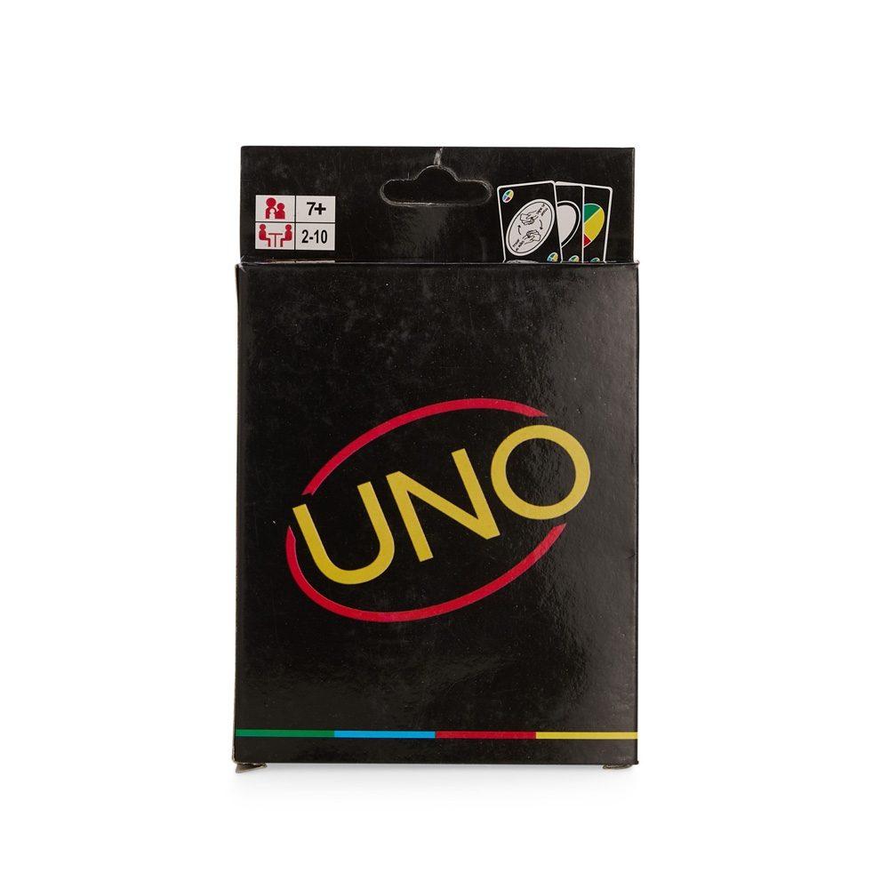 Jogo de cartas uno minimalista DC0004 na cor Preto, brinde personalizado Sky Brindes
