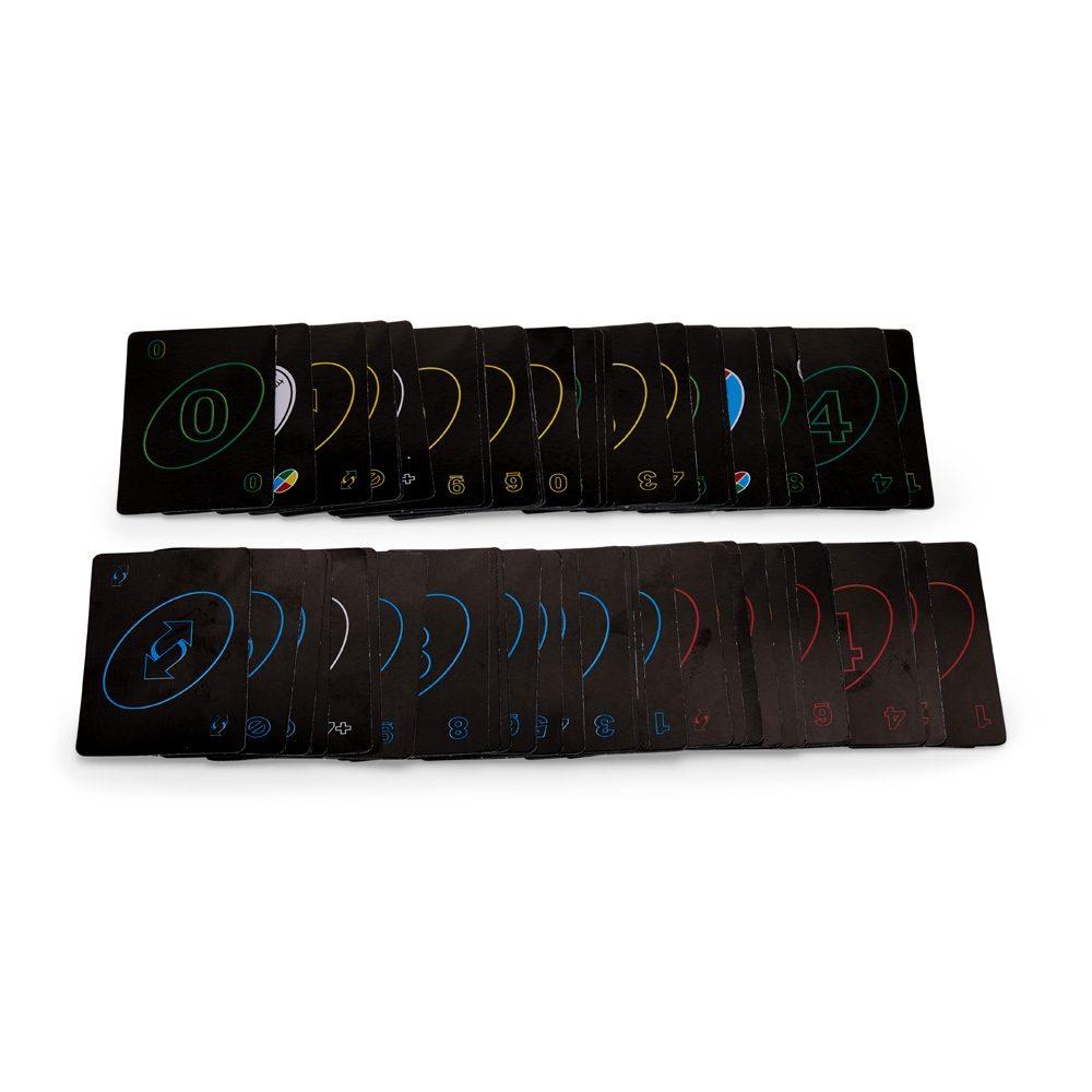 Jogo de cartas uno minimalista DC0004 na cor Preto, brinde personalizado Sky Brindes