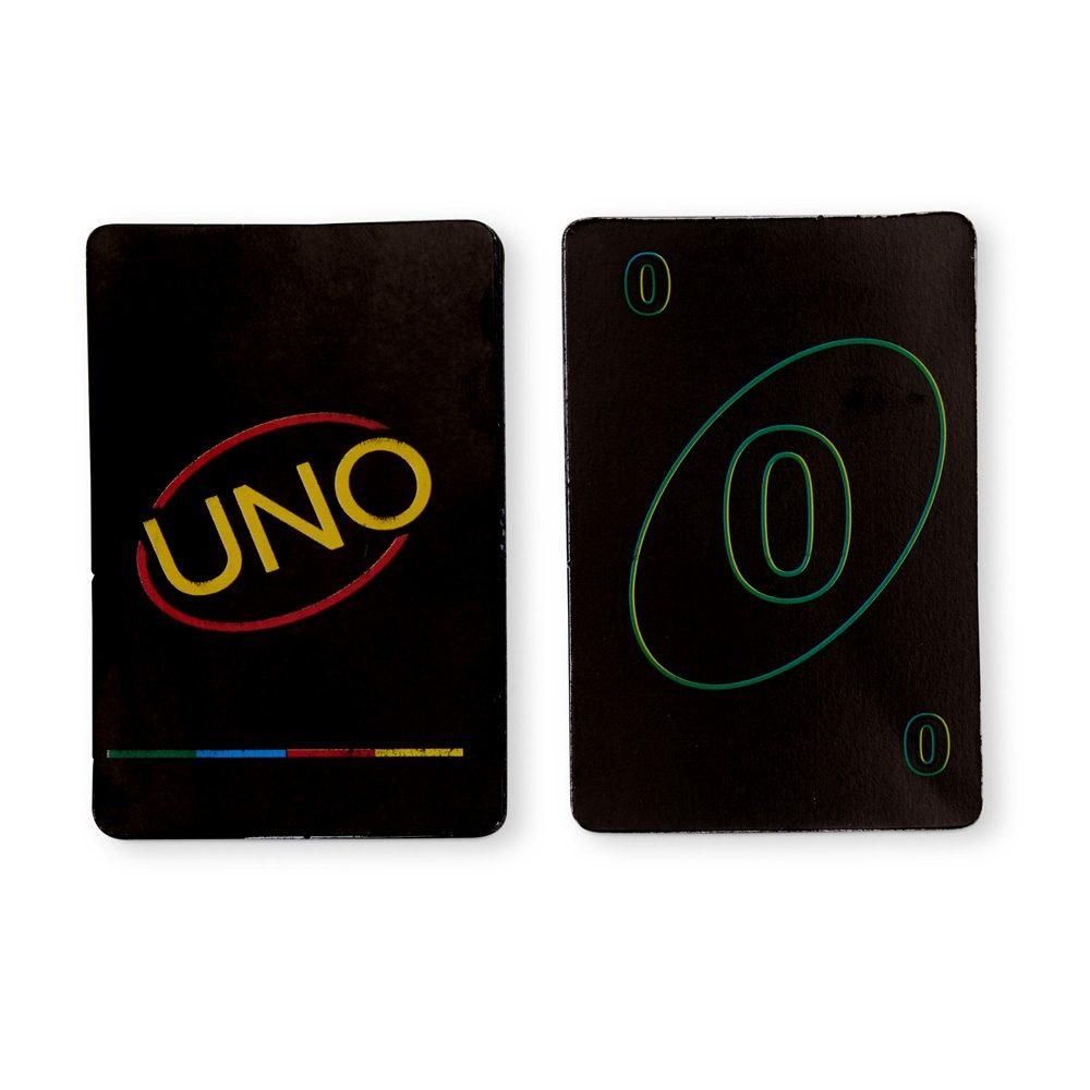Jogo de cartas uno minimalista DC0004 na cor Preto, brinde personalizado Sky Brindes