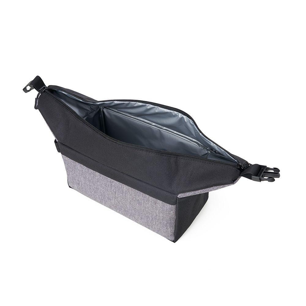 Bolsa Térmica 5,5 Litros DI1257 na cor Cinza, brinde personalizado Sky Brindes
