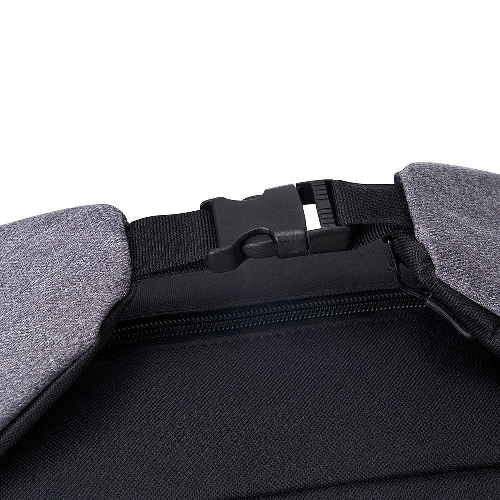 Bolsa Térmica 5,5 Litros DI1257 na cor Cinza, brinde personalizado Sky Brindes