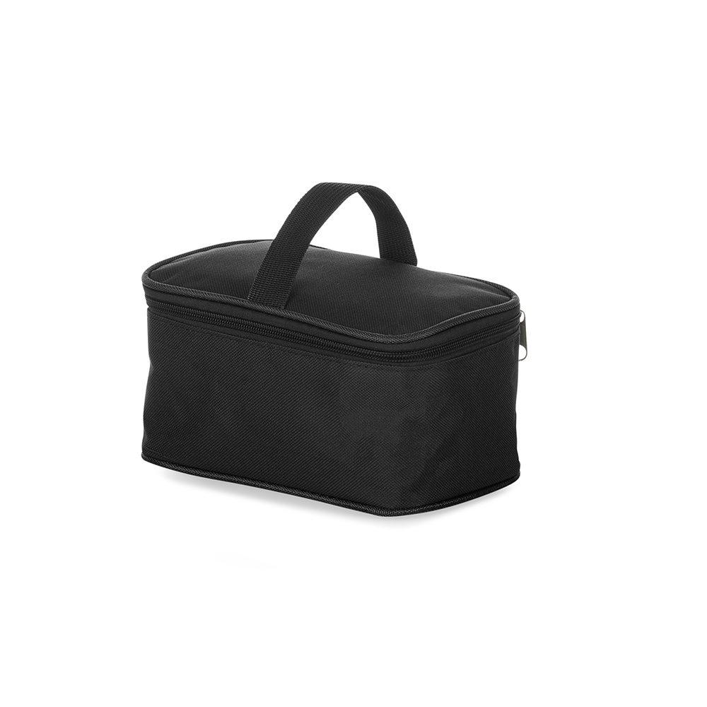 Bolsa Térmica 2,6 Litros DI1367 na cor Preto, brinde personalizado Sky Brindes