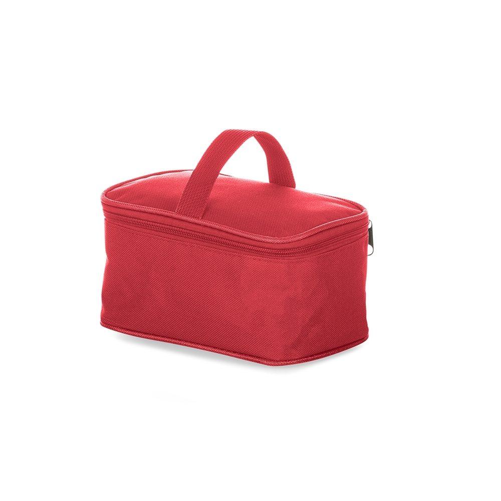 Bolsa Térmica 2,6 Litros DI1367 na cor Vermelho, brinde personalizado Sky Brindes