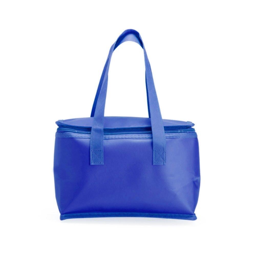 Bolsa Térmica 10 Litros DI1459 na cor Azul, brinde personalizado Sky Brindes