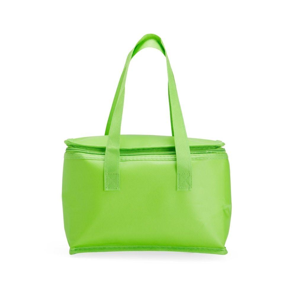 Bolsa Térmica 10 Litros DI1459 na cor Verde, brinde personalizado Sky Brindes