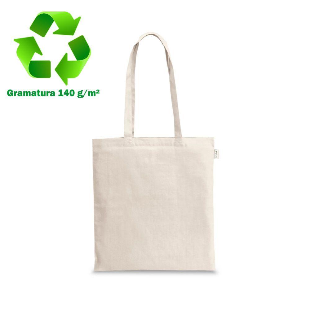 Sacola 100% algodão reciclado 140 gm² DI1503 na cor Único, brinde personalizado Sky Brindes