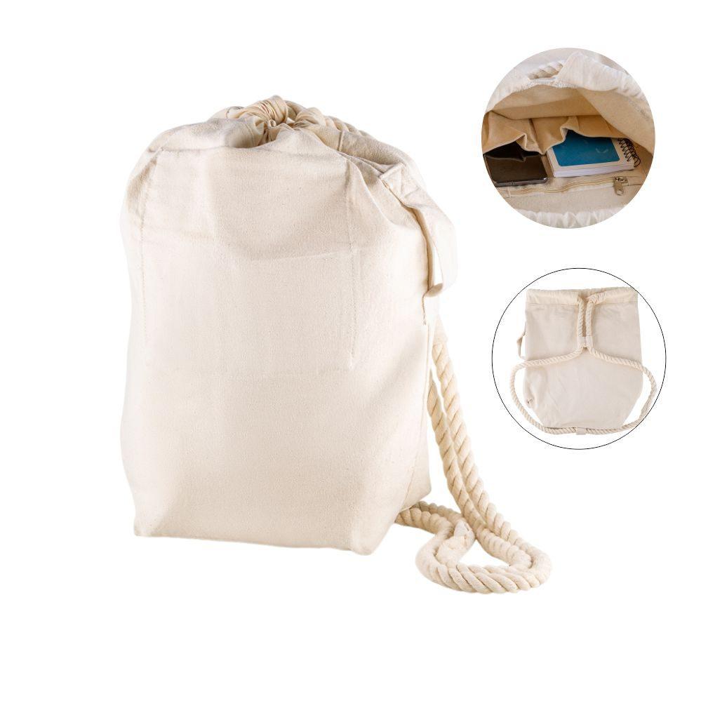 Sacochila DI1513 na cor Único, brinde personalizado Sky Brindes