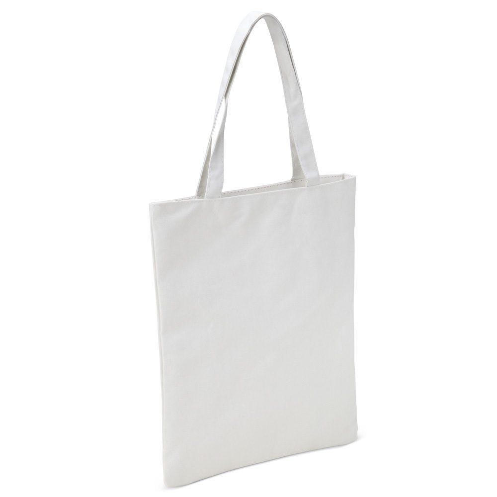 Sacola em Nylon DI1527 na cor Branco, brinde personalizado Sky Brindes