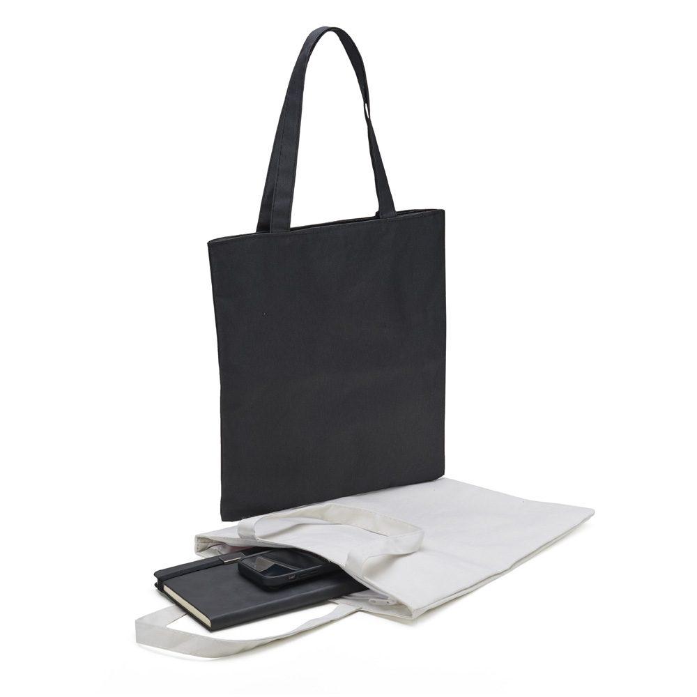 Sacola em Nylon DI1527 na cor Branco, brinde personalizado Sky Brindes