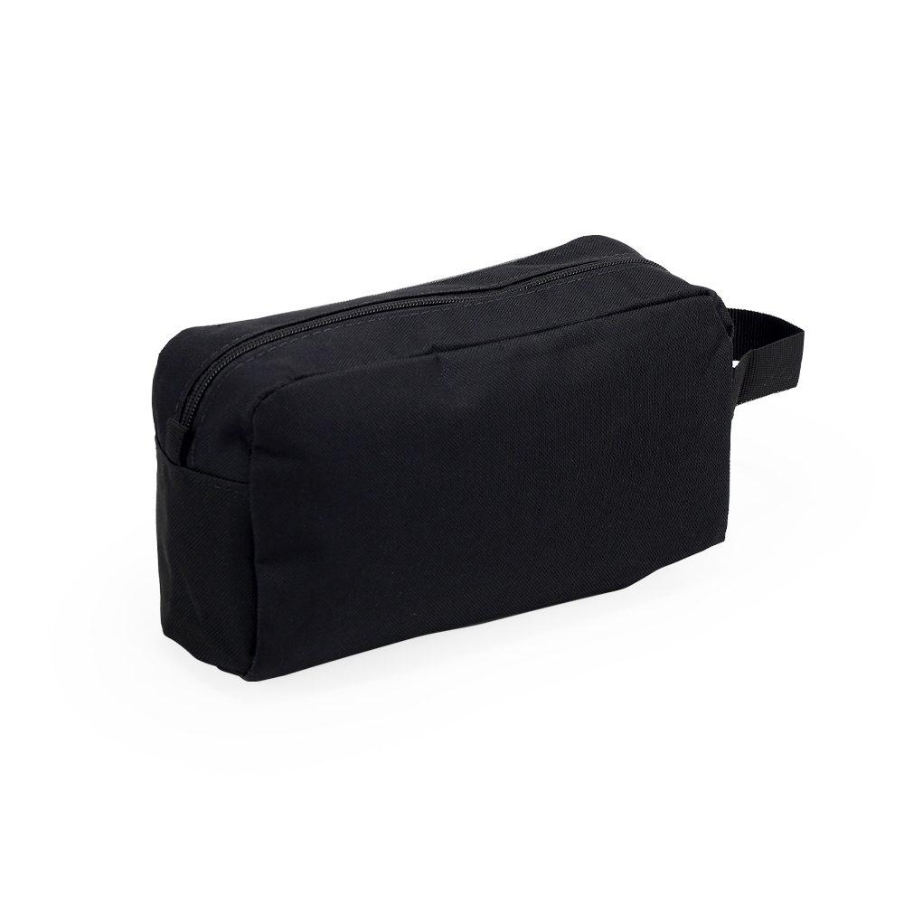 Necessaire DI1542 na cor Preto, brinde personalizado Sky Brindes