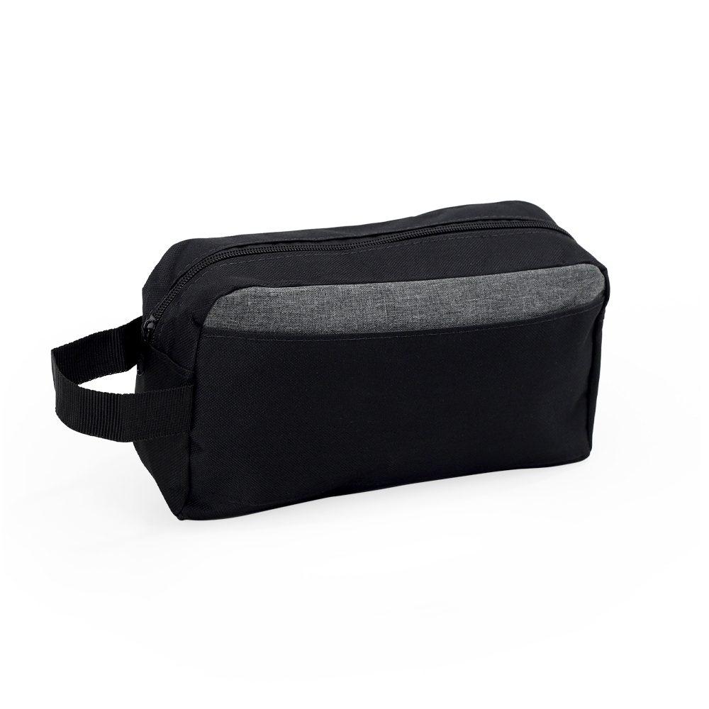 Necessaire DI1542 na cor Preto, brinde personalizado Sky Brindes