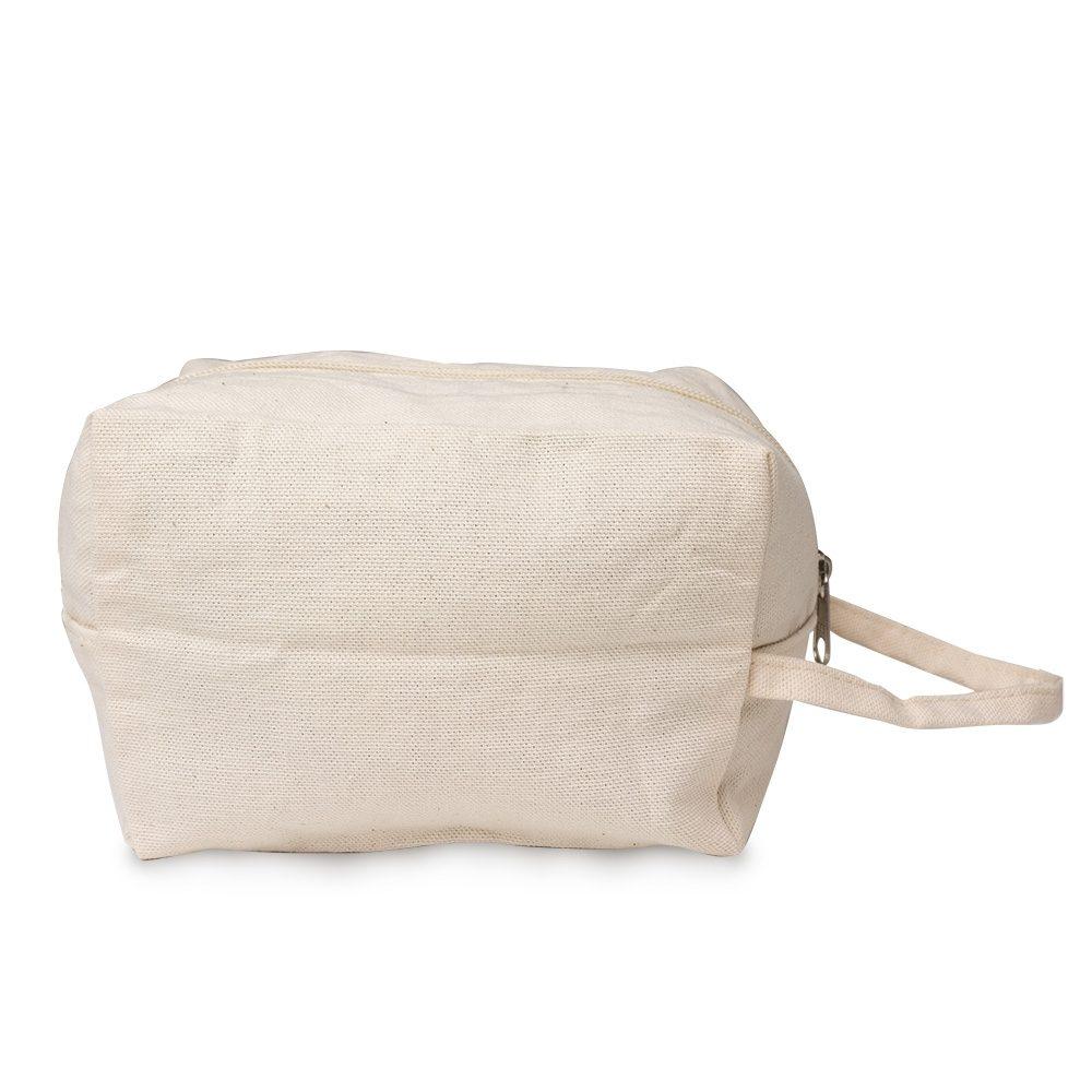 Necessaire DI1543 na cor Bege, brinde personalizado Sky Brindes