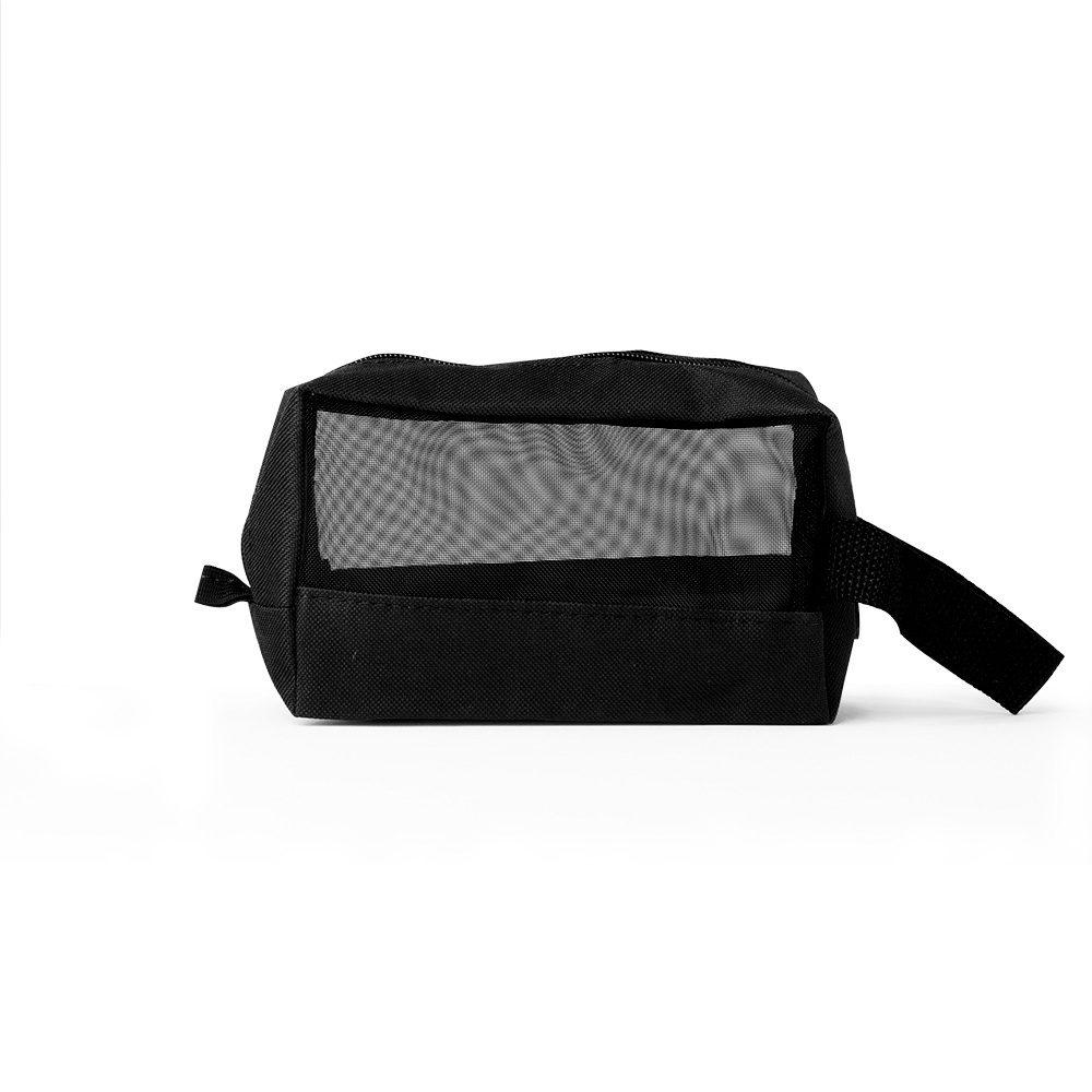 Necessaire DI1547 na cor Preto, brinde personalizado Sky Brindes