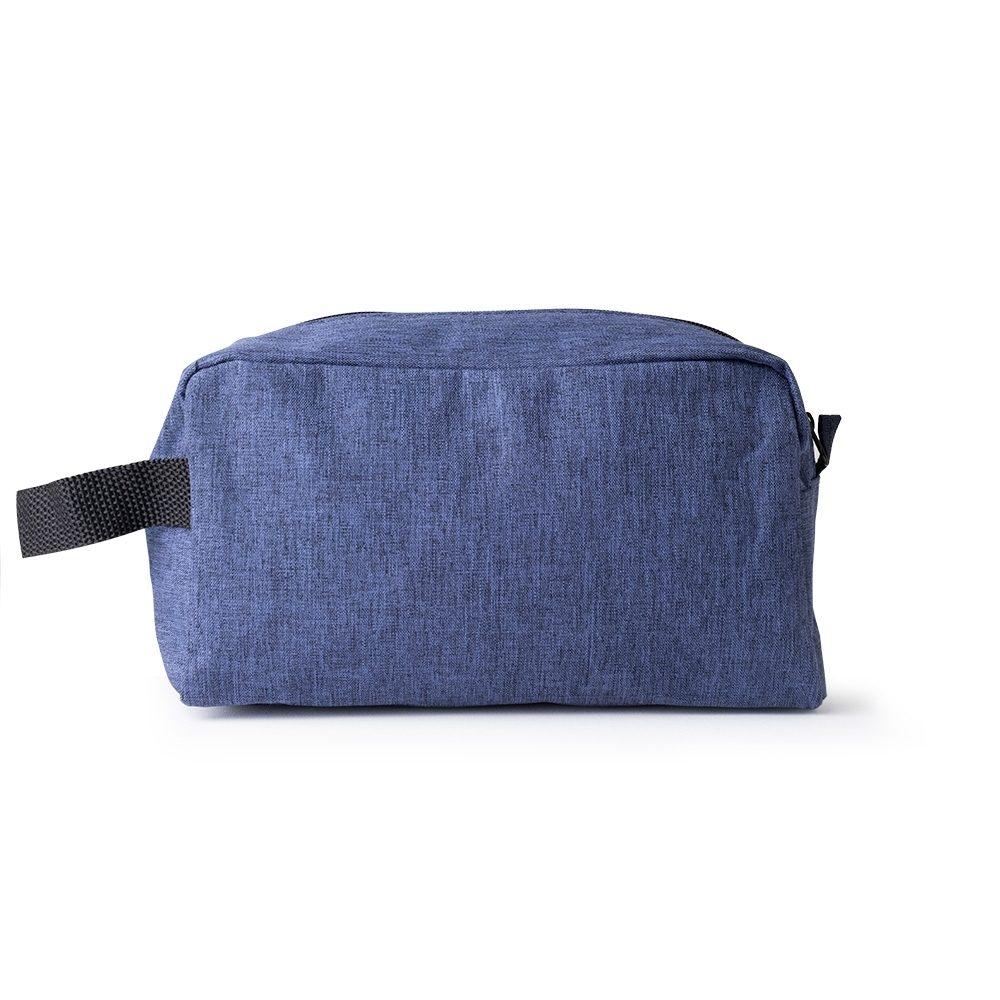 Necessaire DI1549 na cor Azul, brinde personalizado Sky Brindes