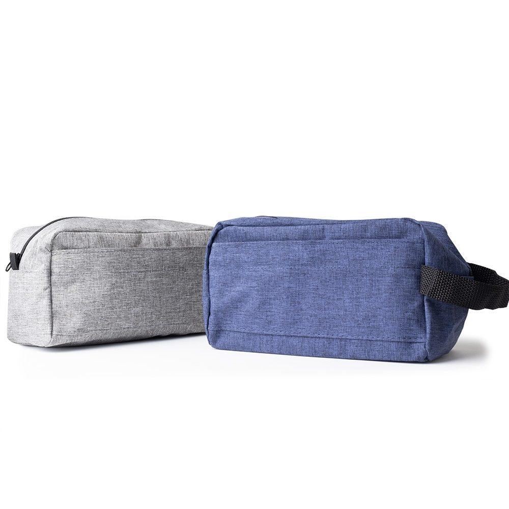 Necessaire DI1549 na cor Azul, brinde personalizado Sky Brindes