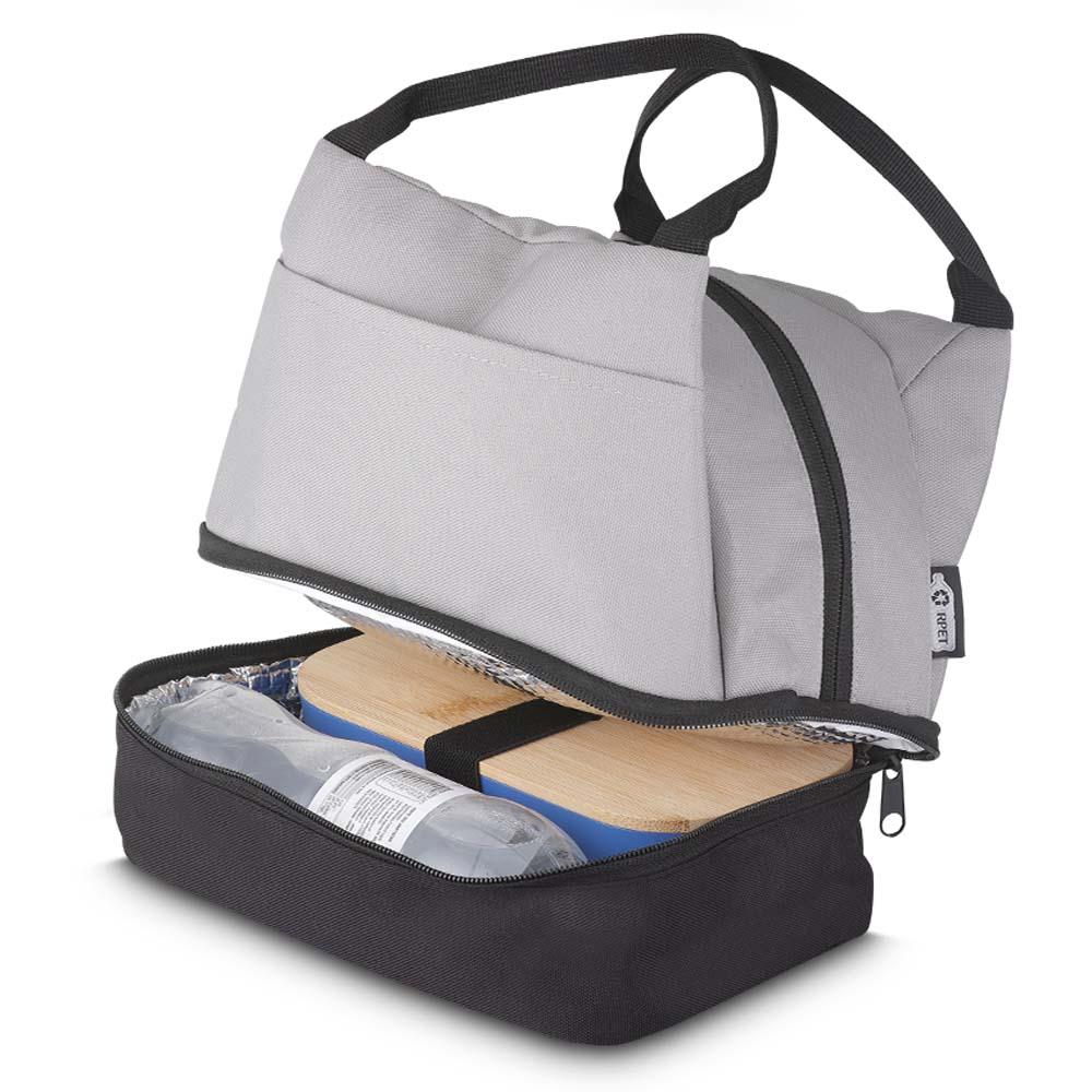 Bolsa Térmica DI1557 na cor Preto, brinde personalizado Sky Brindes