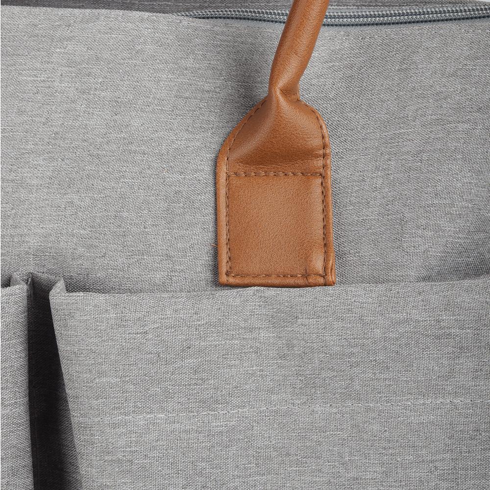 Bolsa Multifuncional DI1561 na cor Cinza, brinde personalizado Sky Brindes