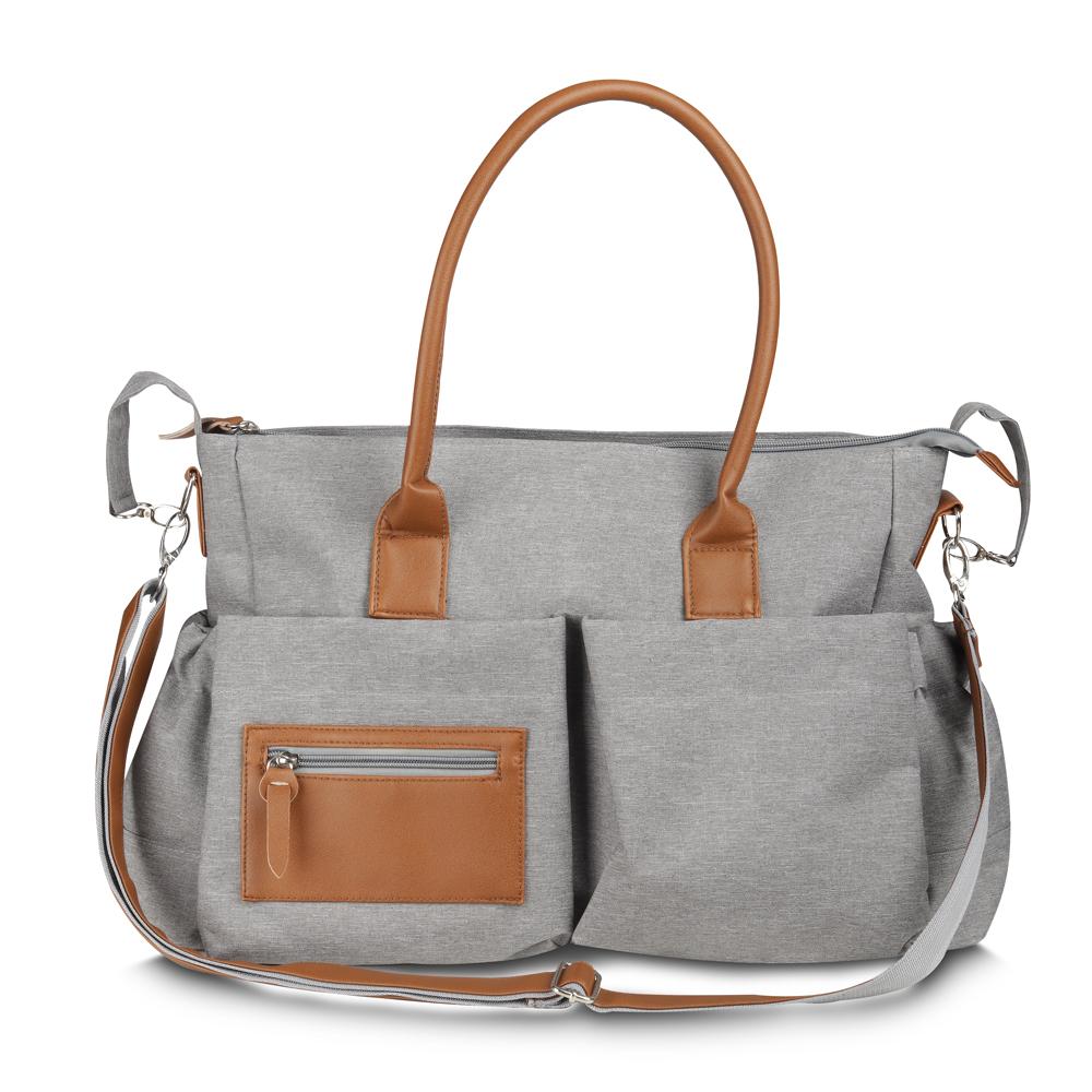 Bolsa Multifuncional DI1561 na cor Cinza, brinde personalizado Sky Brindes