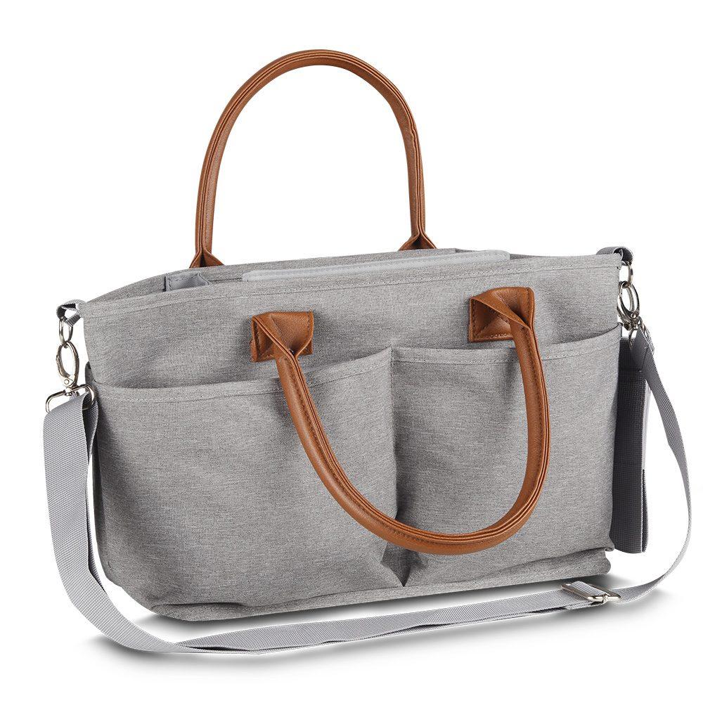 Bolsa Multifuncional DI1566 na cor Cinza, brinde personalizado Sky Brindes
