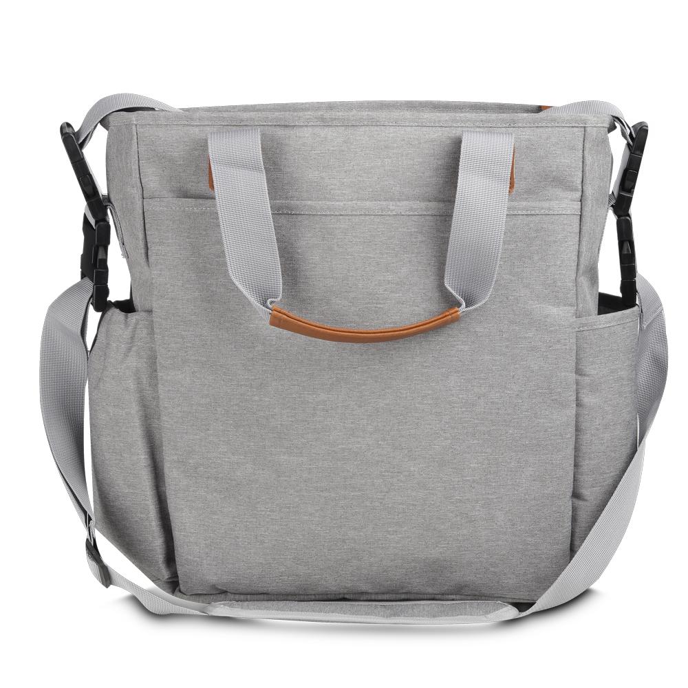 Bolsa Multifuncional DI1567 na cor Cinza, brinde personalizado Sky Brindes