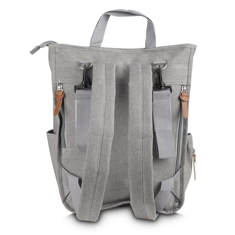 Bolsa Multifuncional DI1569 na cor Cinza, brinde personalizado Sky Brindes