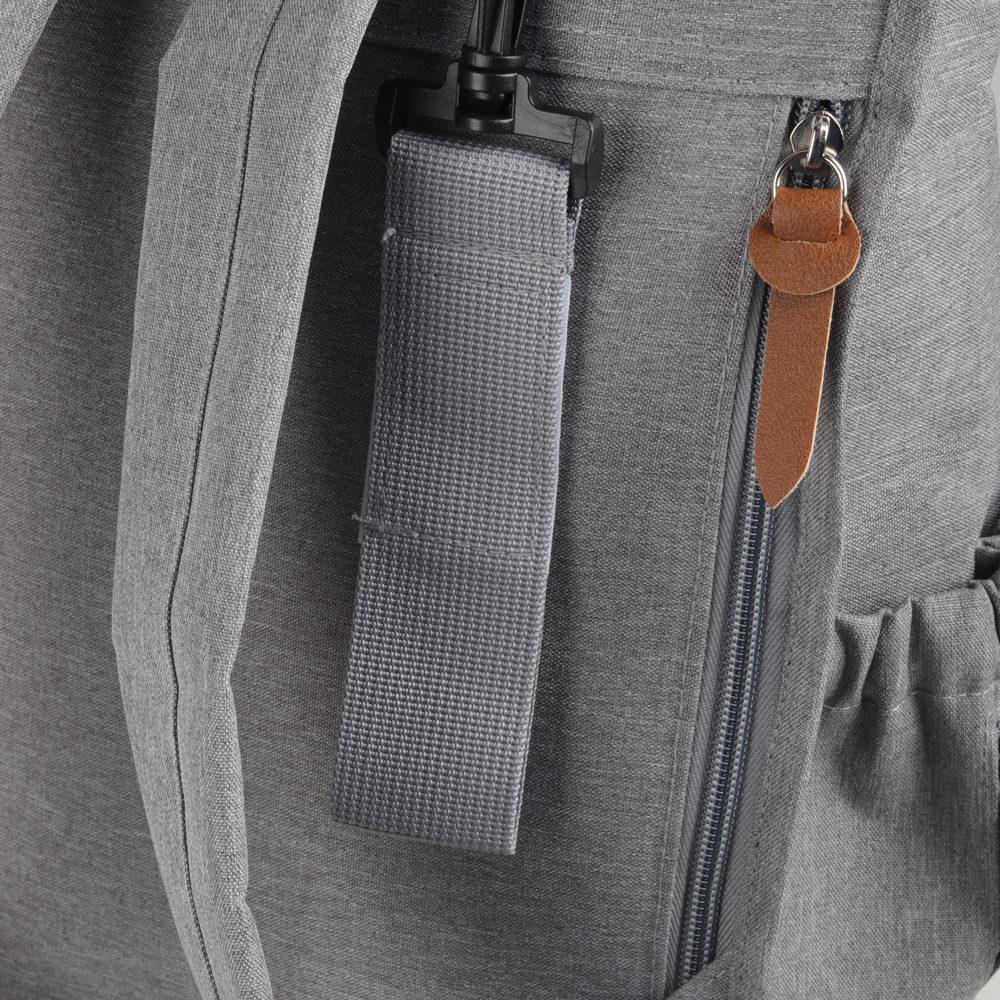 Bolsa Multifuncional DI1569 na cor Cinza, brinde personalizado Sky Brindes