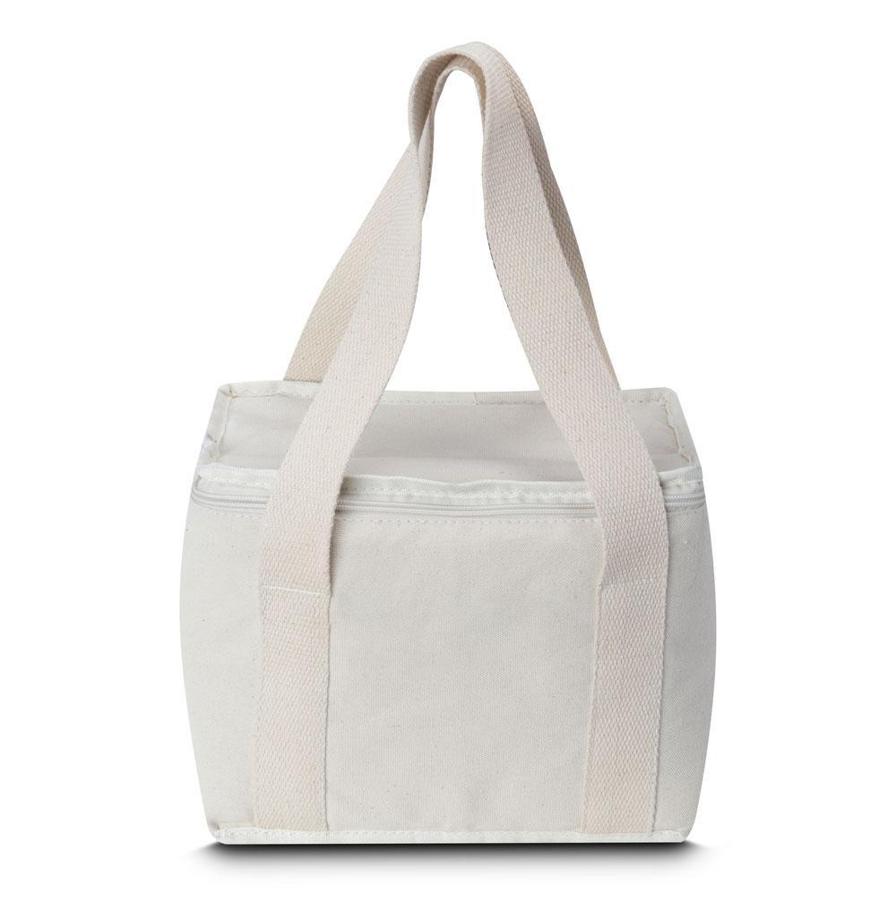 Bolsa Térmica DI1586 na cor Natural, brinde personalizado Sky Brindes