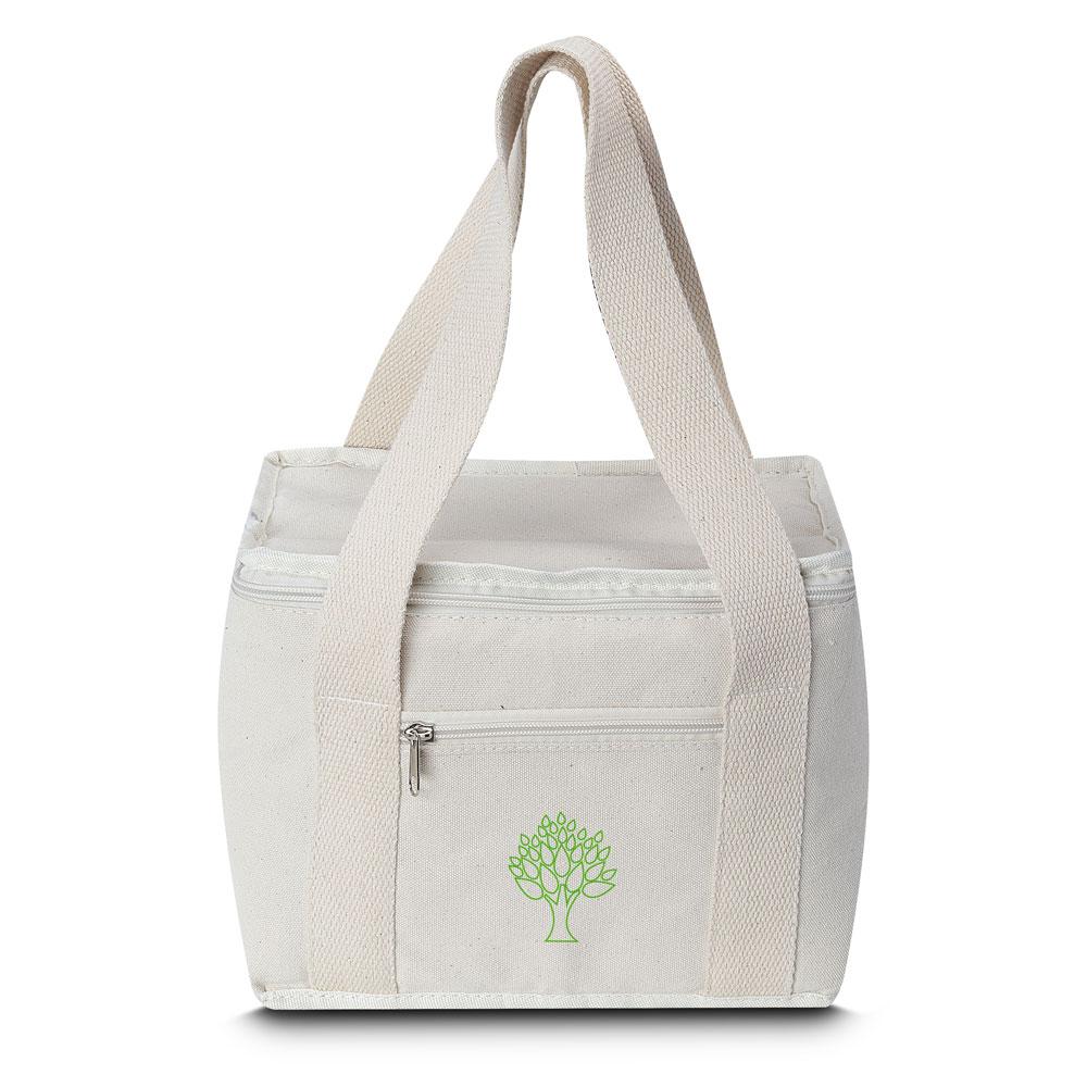 Bolsa Térmica DI1586 na cor Natural, brinde personalizado Sky Brindes