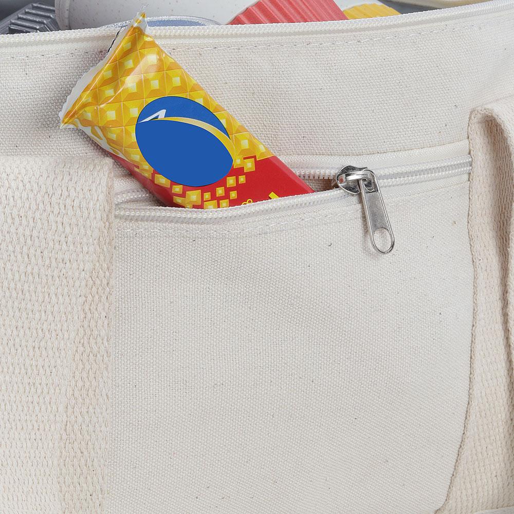 Bolsa Térmica DI1586 na cor Natural, brinde personalizado Sky Brindes