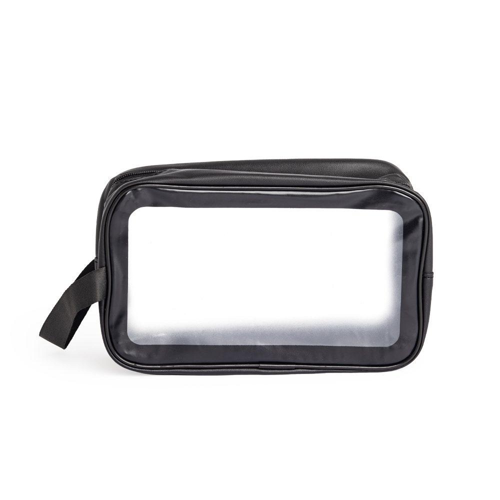 Nécessaire DI1598 na cor Preto, brinde personalizado Sky Brindes
