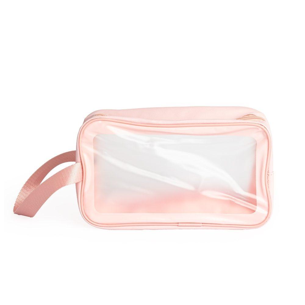 Nécessaire DI1598 na cor Rosa, brinde personalizado Sky Brindes