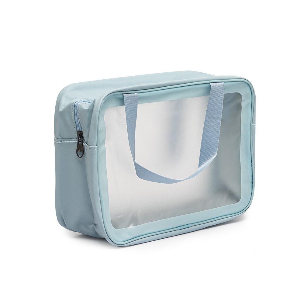 Nécessaire DI1599 na cor Azul, brinde personalizado Sky Brindes