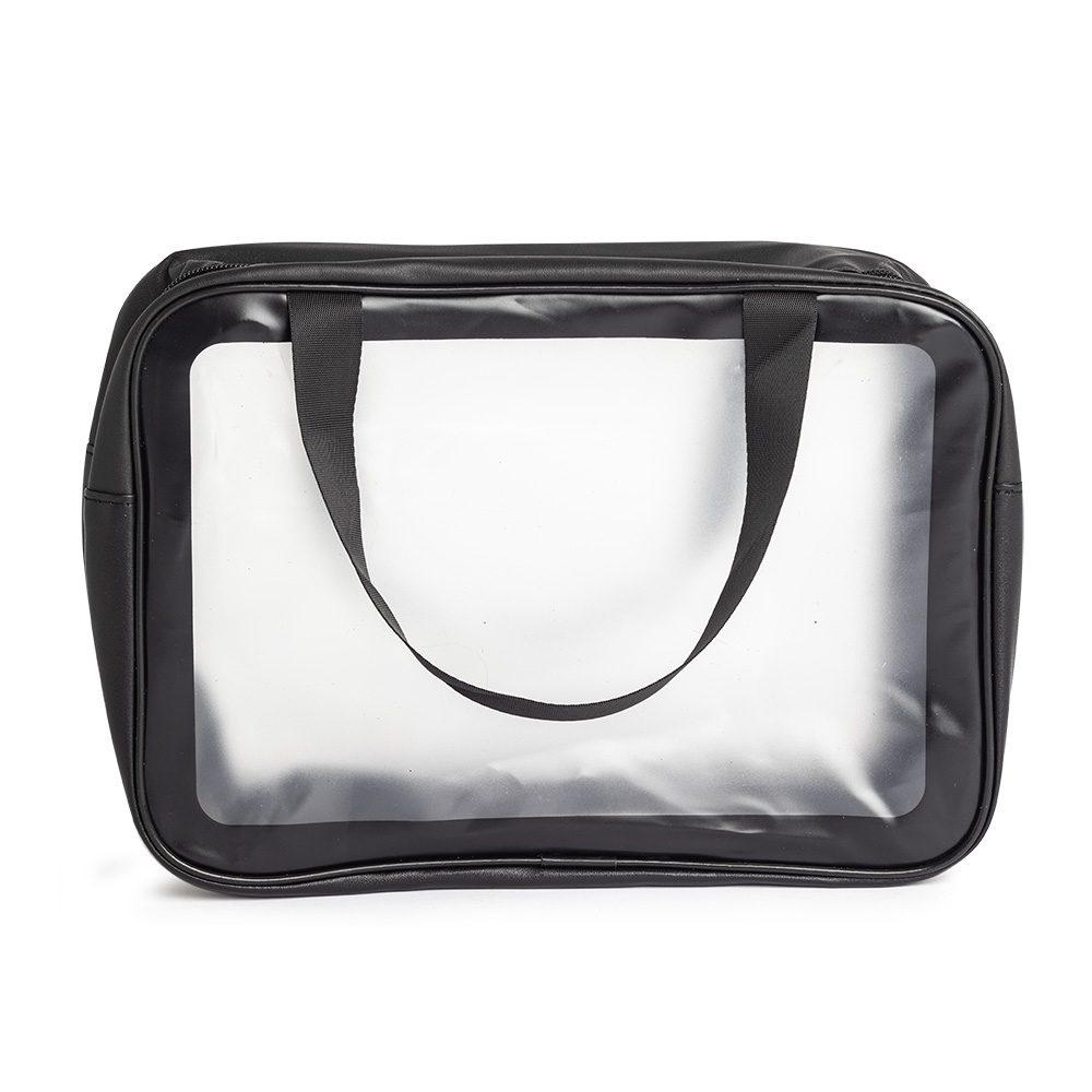 Nécessaire DI1599 na cor Preto, brinde personalizado Sky Brindes