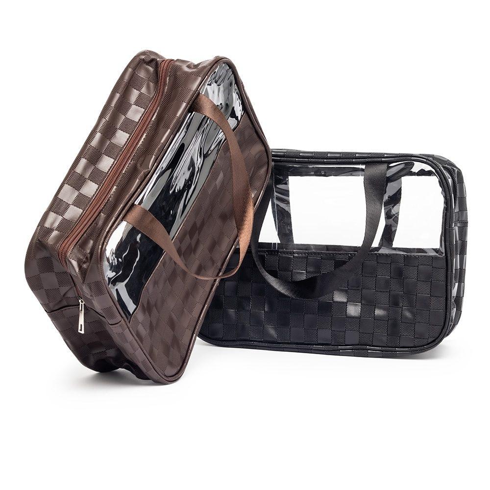 Nécessaire DI1601 na cor Preto, brinde personalizado Sky Brindes