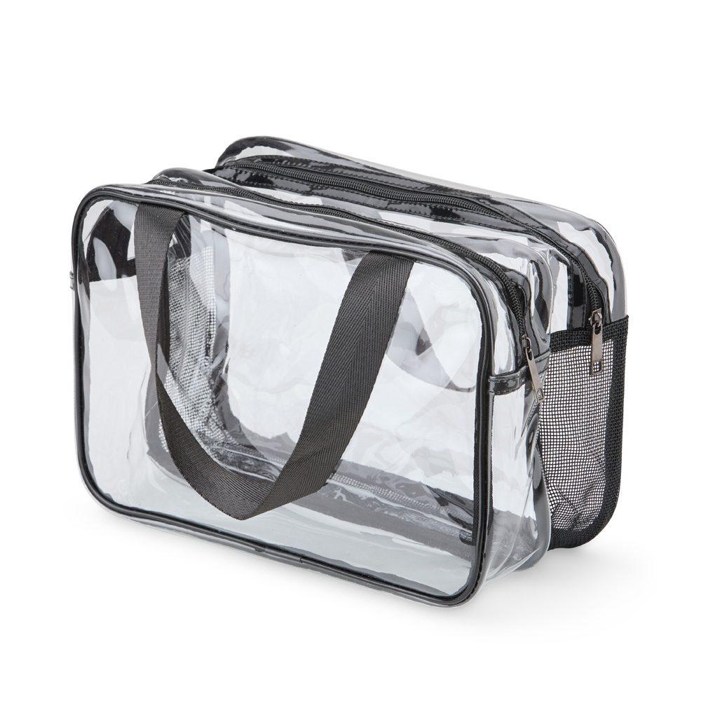 Nécessaire DI1604 na cor Transparente, brinde personalizado Sky Brindes