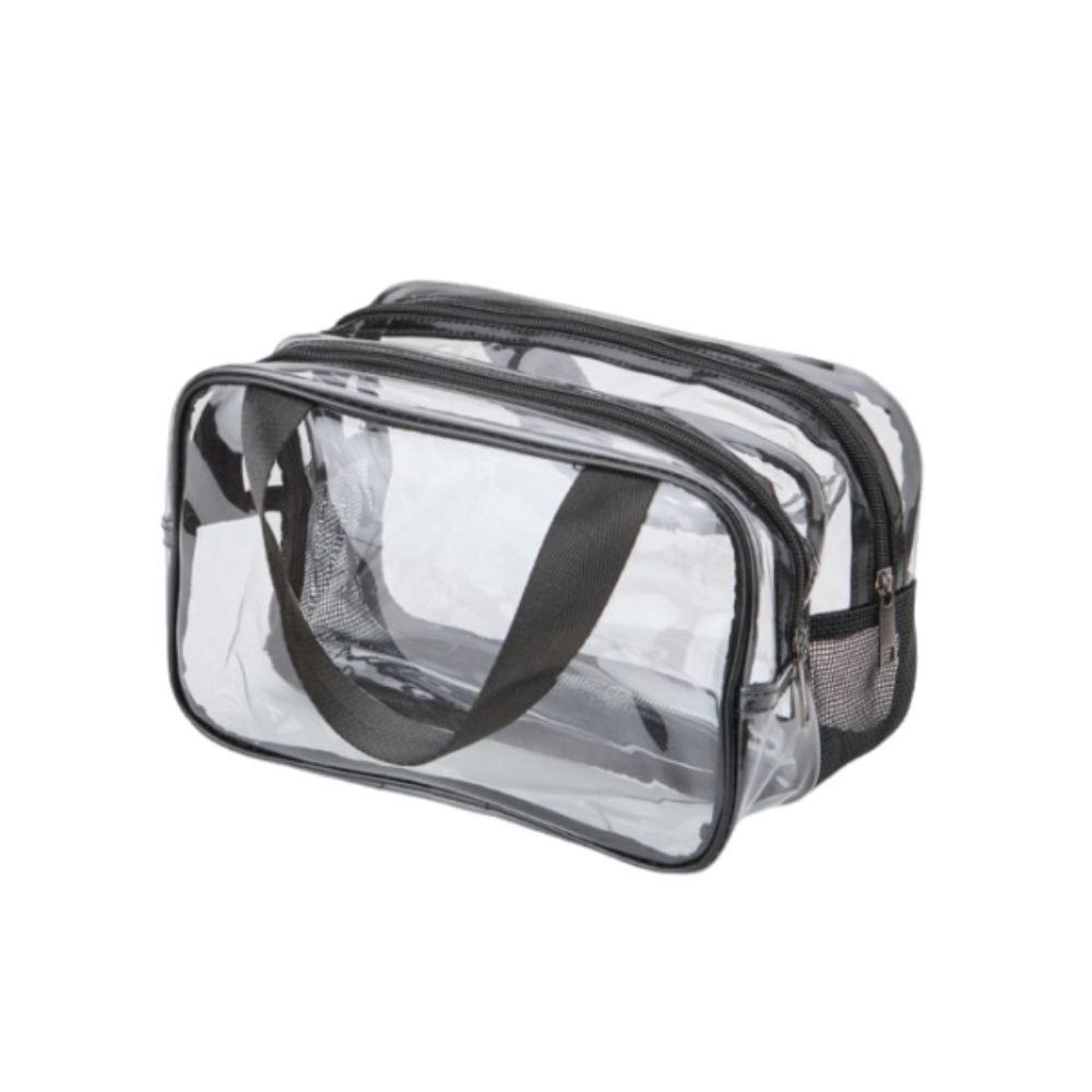 Nécessaire DI1605 na cor Transparente, brinde personalizado Sky Brindes