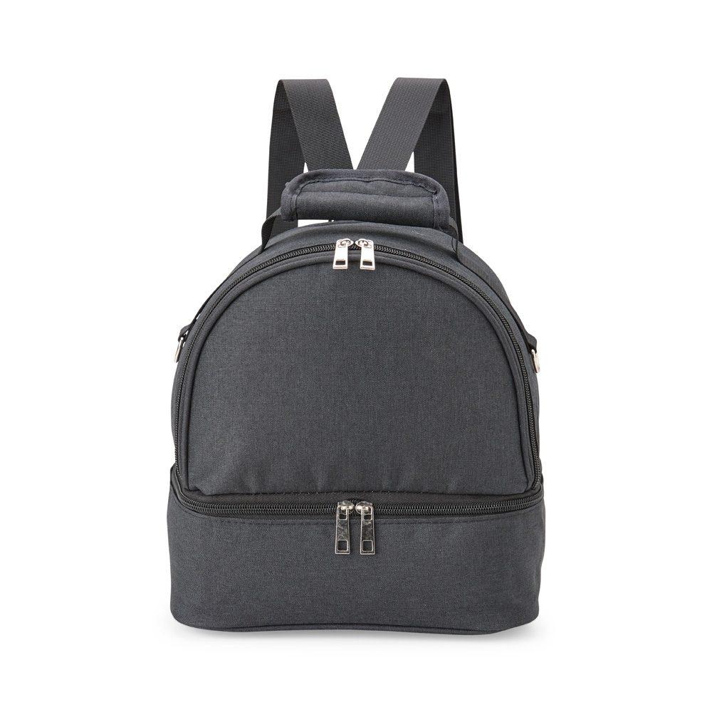 Bolsa Térmica dupla 7 Litros DI1644 na cor Preto, brinde personalizado Sky Brindes