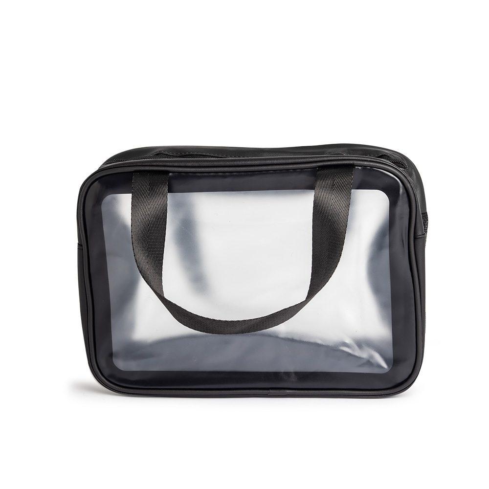 Nécessaire DI1648 na cor Preto, brinde personalizado Sky Brindes