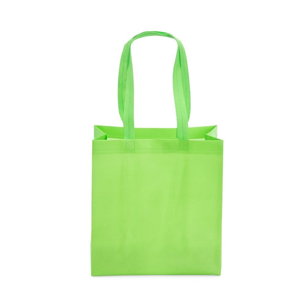 Sacola TNT DI1652 na cor Verde, brinde personalizado Sky Brindes