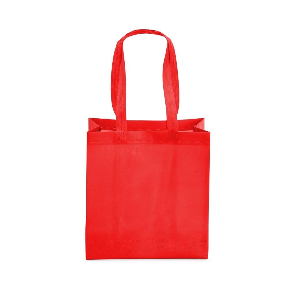 Sacola TNT DI1652 na cor Vermelho, brinde personalizado Sky Brindes
