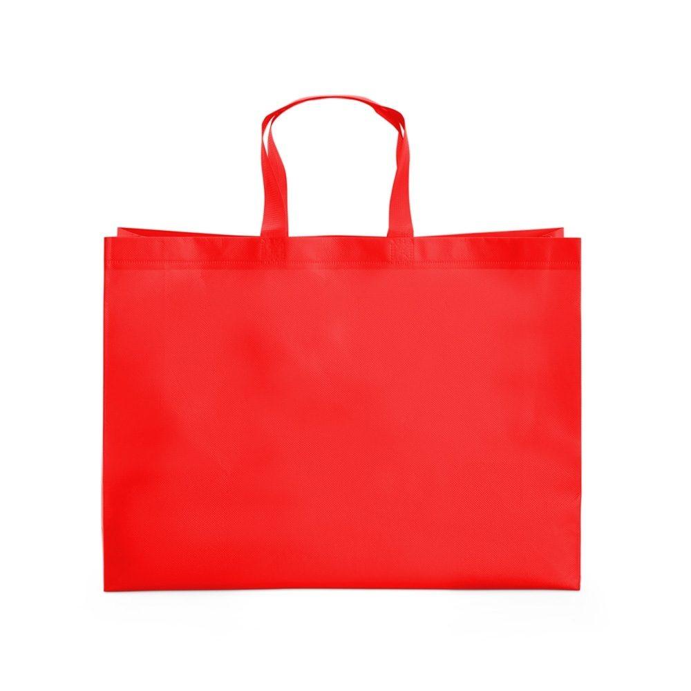 Sacola TNT DI1653 na cor Vermelho, brinde personalizado Sky Brindes