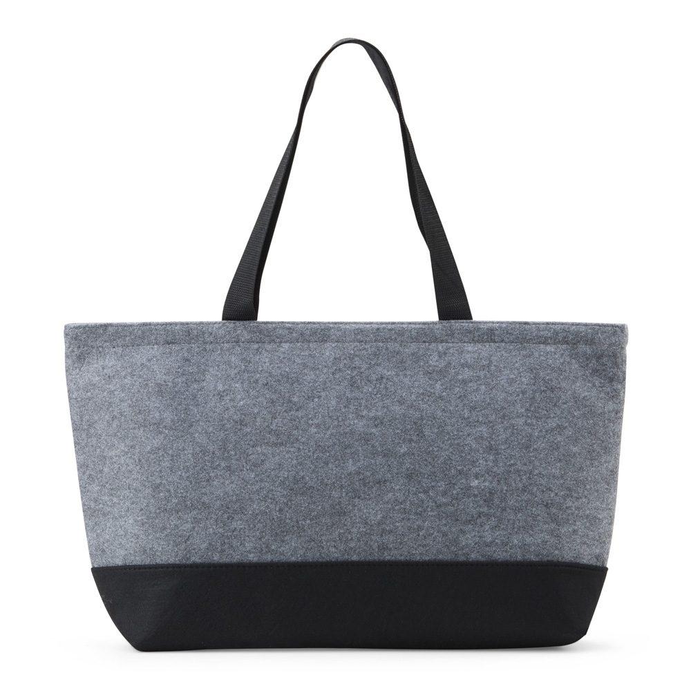 Bolsa Térmica 13 Litros DI1670 na cor Cinza, brinde personalizado Sky Brindes