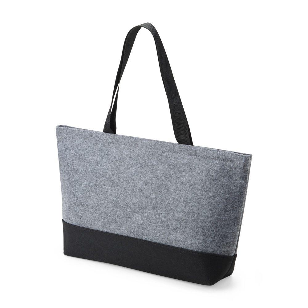 Bolsa Térmica 13 Litros DI1670 na cor Cinza, brinde personalizado Sky Brindes