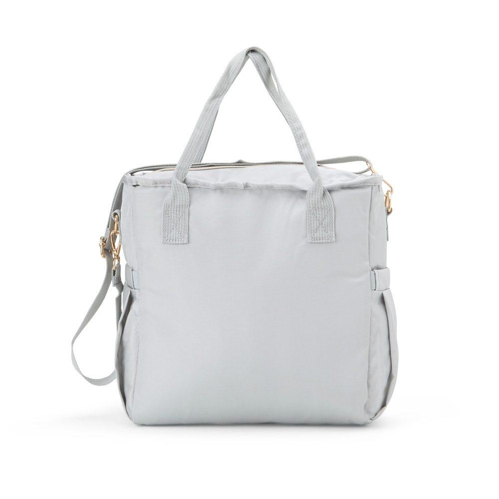 Bolsa Térmica 16 Litros DI1674 na cor Cinza, brinde personalizado Sky Brindes