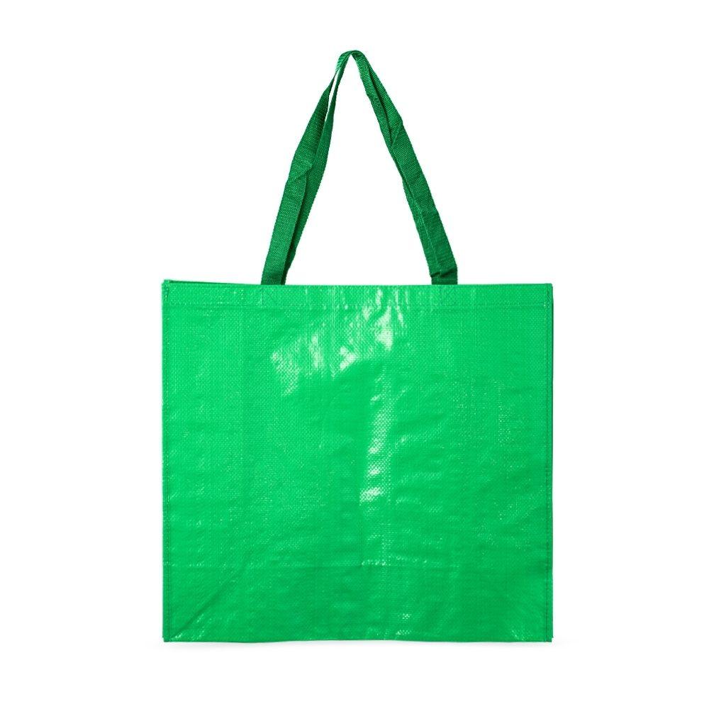 Sacola em Nylon DI1675 na cor Verde, brinde personalizado Sky Brindes